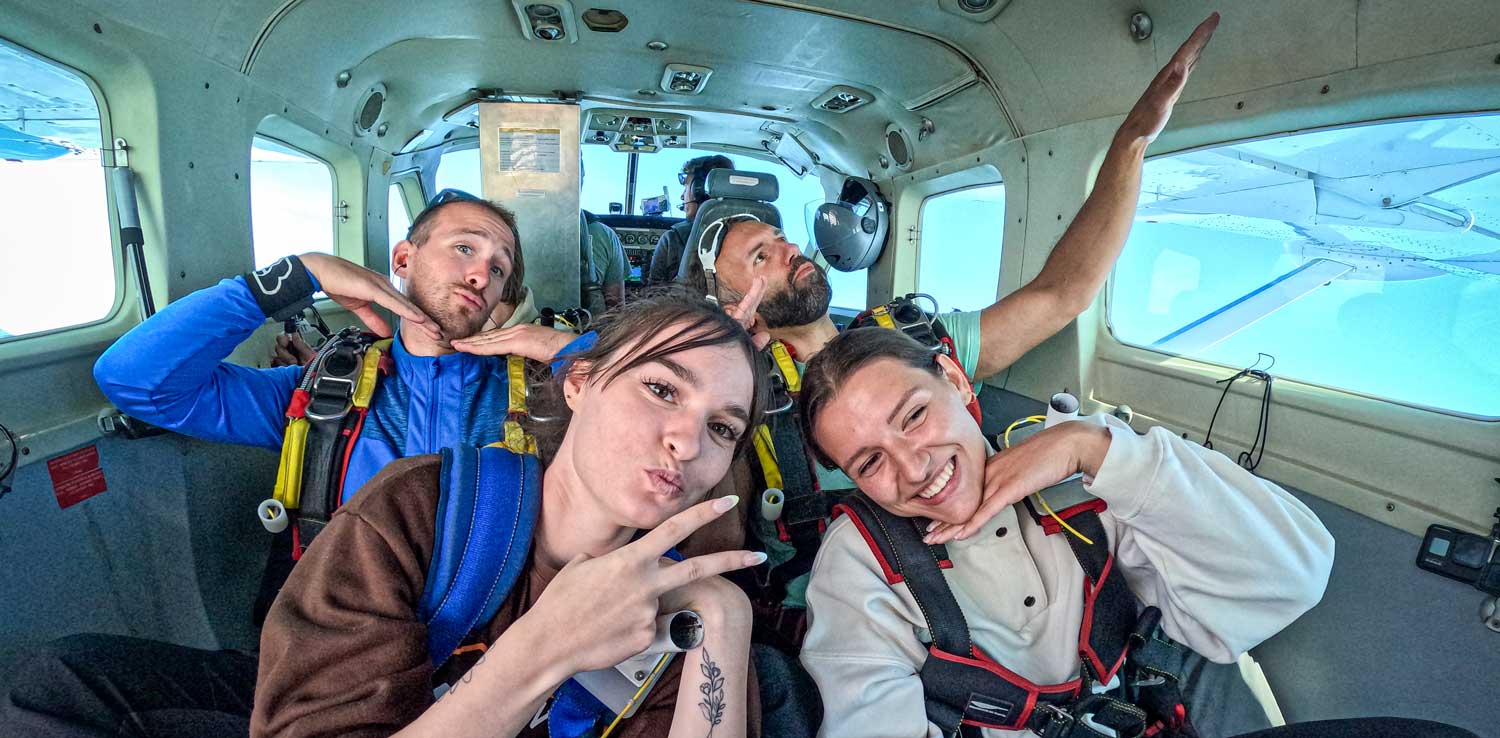 Ambiance dans l'avion